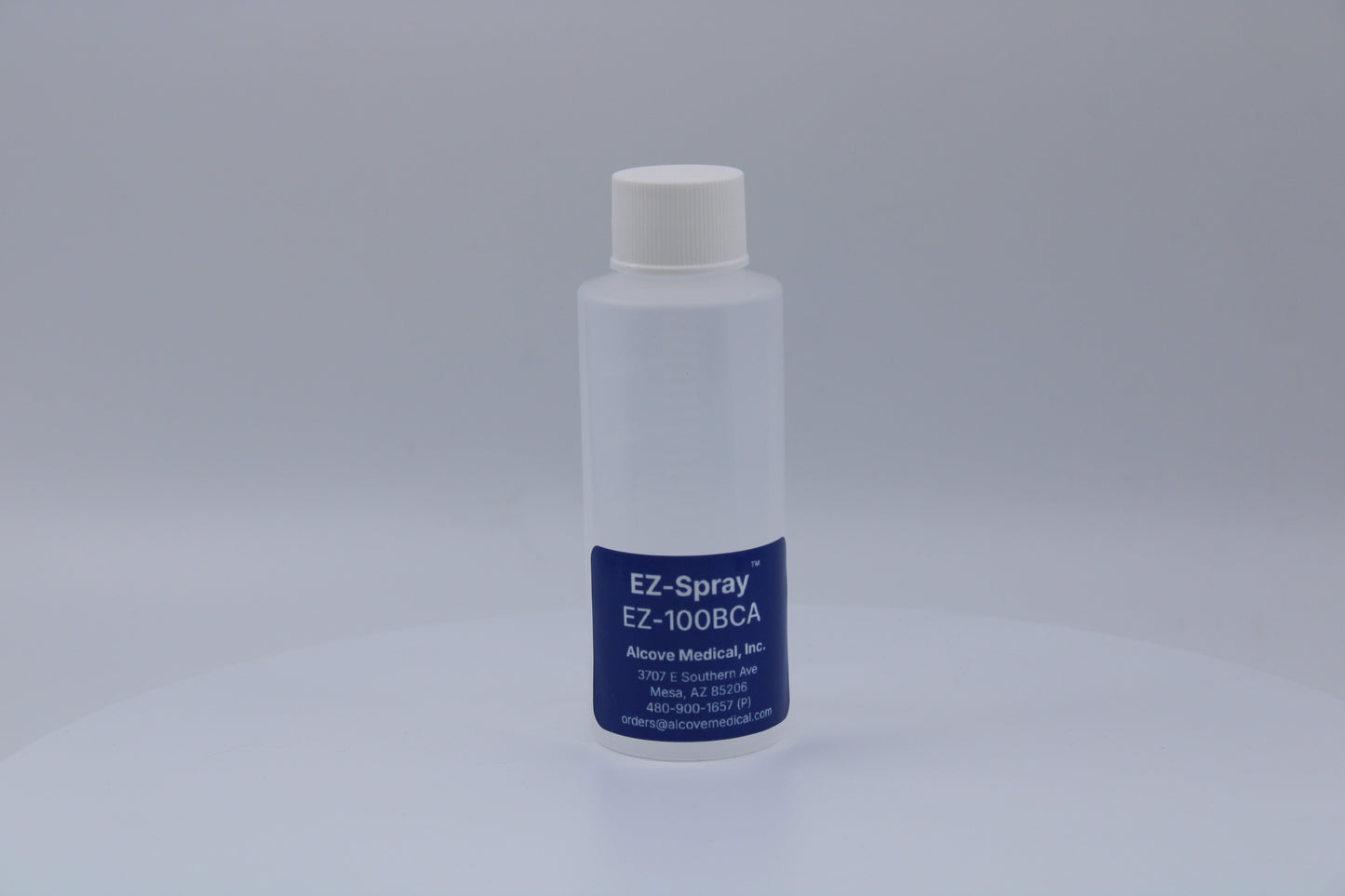 EZ-BCA EZ-Spray proprietary bottle detail
