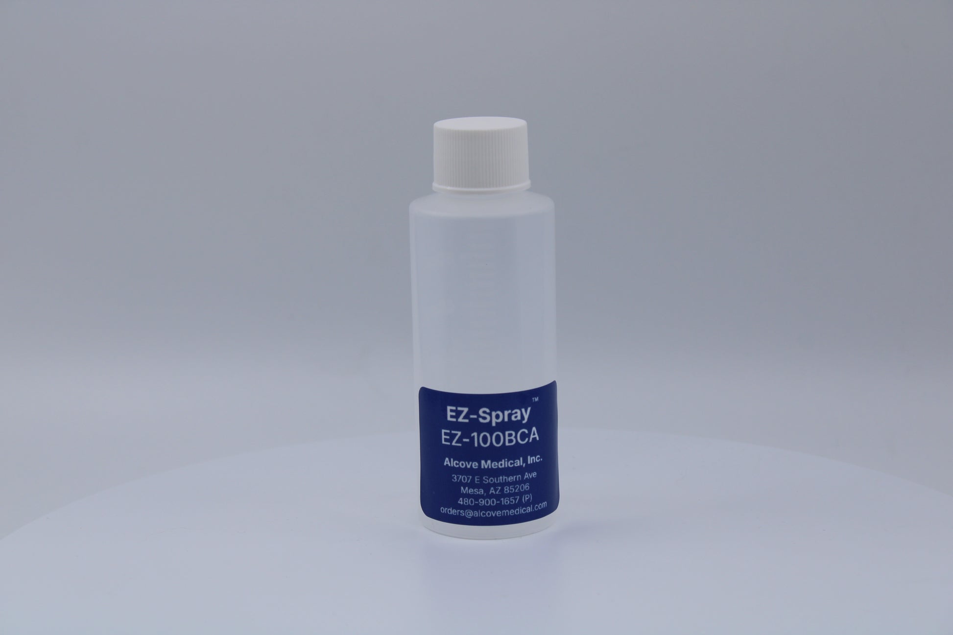 EZ-BCA EZ-Spray proprietary bottle detail