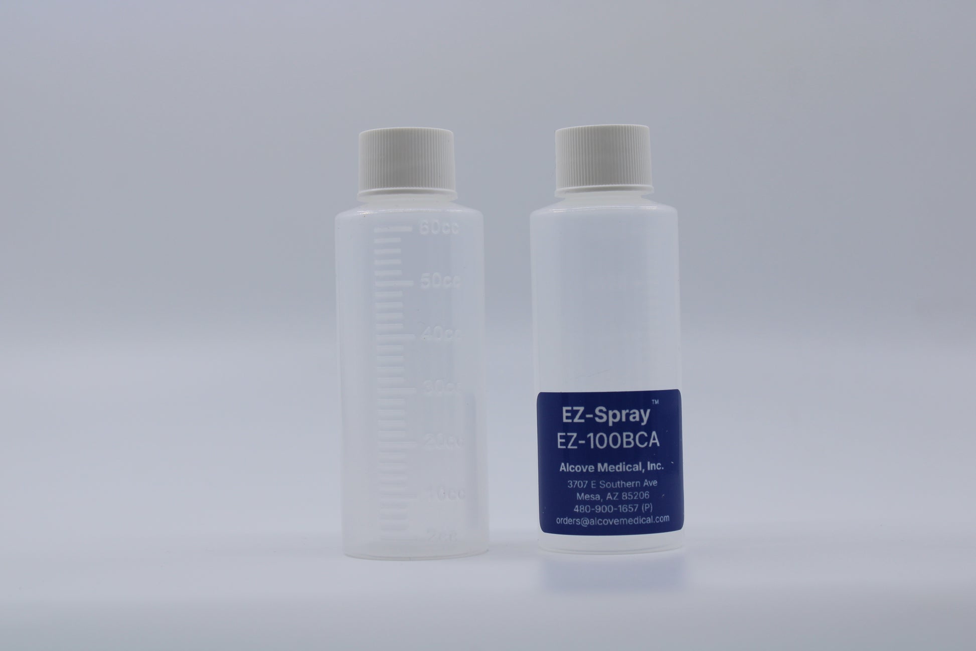 EZ-BCA EZ-Spray proprietary bottle detail