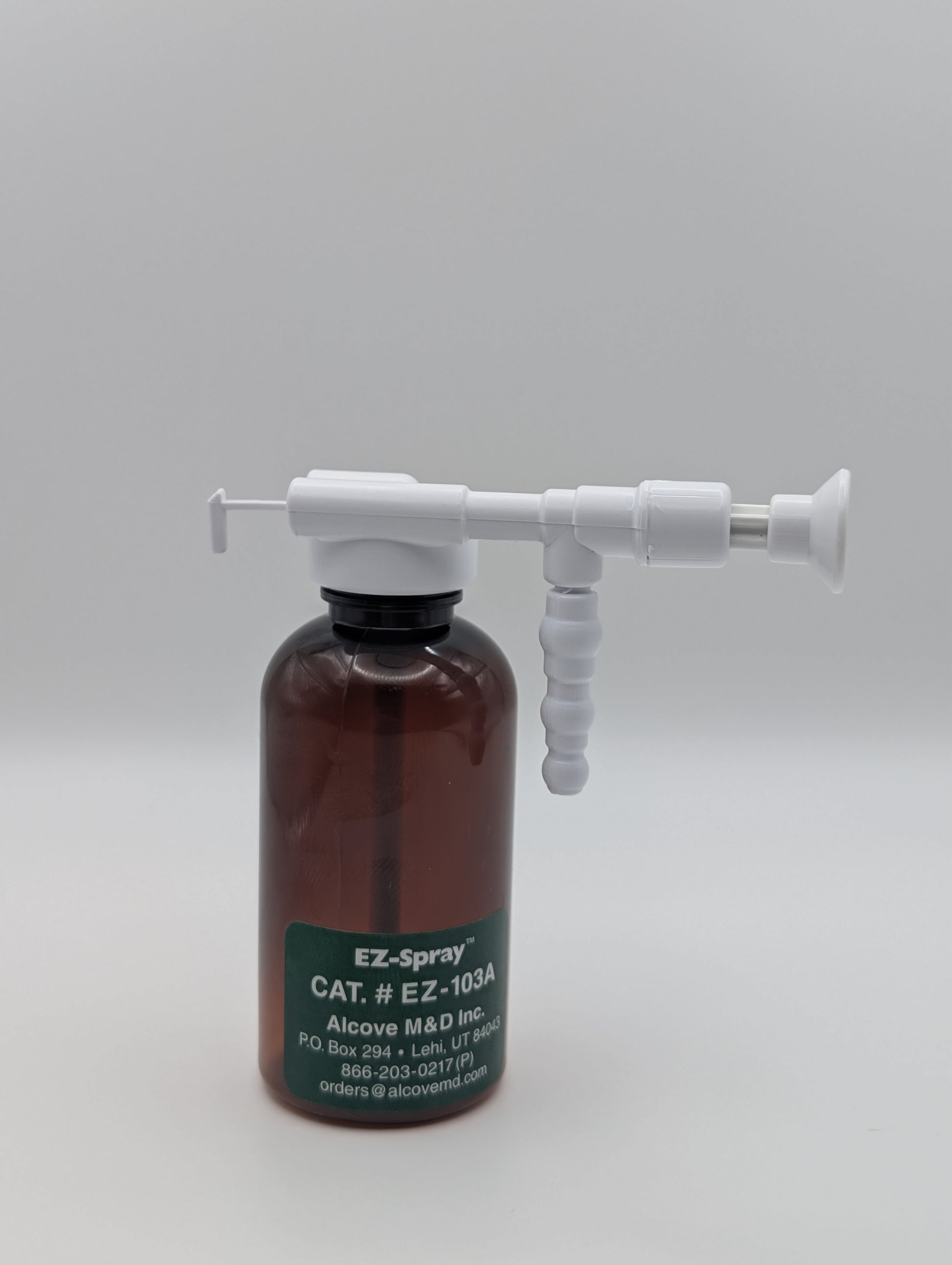 EZ-103A EZ-Spray™ Amber Bottle With Thumb Trigger – product photo 2